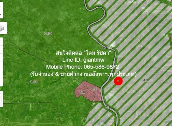 ที่ดิน ขายที่ดินเปล่า พร้อมพืชสวนทางการเกษตร อ.นครชัยศรี จ.นครปฐม พ.ท. 3800 ตรว. 23000000 THB HOT DEAL! นครปฐม