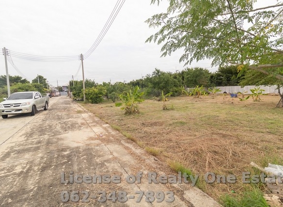 ขายที่ดินถมแล้ว แบ่งขาย 200 ตร.ว. หลังโครงการสบายสบาย โมเดิร์นทาวน์โฮม คลองสวนพลู – อยุธยา