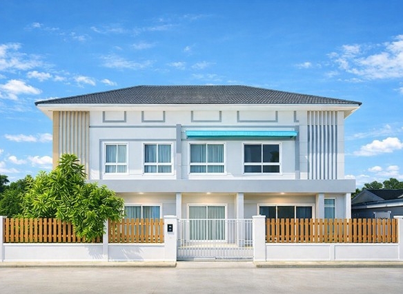 ใกล้โลตัส บ้านคลองสวน 800 เมตร บ้านแฝด 2 ชั้น ประชาอุทิศ 90 35ตร.ว. 140ตร.ม. 3นอน 2 น้ำ ฟังก์ชันครบพร้อมอยู่