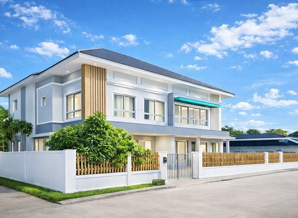 ประชาอุทิศ 90 35ตร.ว. 140ตร.ม. 3นอน ใกล้โลตัส บ้านคลองสวน 800 เมตร บ้านแฝด 2 ชั้น2 น้ำ ฟังก์ชันครบพร้อมอยู่