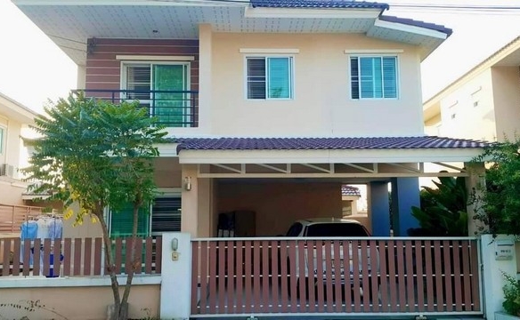 ให้เช่าและขายบ้านเดี่ยว 2 ชั้น ขนาด 50ตรว มณีรินทร์วิลเลจ 3นอน 3น้ำ มีเฟอร์ พร้อมอยู่ เลี่ยงหนองมน หน้าบ้านไม่ชนใคร ใกล้หนองมน บางแสน ชลบุรี