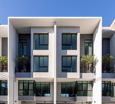 ให้เช่าโฮมออฟฟิศ 4 ชั้น 250 ตร.ม. โครงการ 128 Possible Private Home Office ย่านวัชรพล-สายไหม ใกล้ BTS สายหยุด เพียง 5 นาที